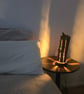 Tree-bark Bedside Table Lamp  - Image 2