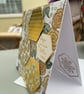 Floral honeycomb patchwork get well soon card - Image 4
