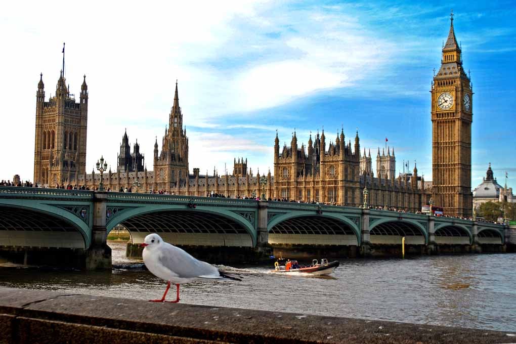 Big Ben Houses of Parliament Westminster Bridge London Photograph Print