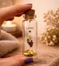 Personalised 4th Fruit Anniversary Grape Message Bottle Keepsake