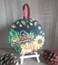 Autumn theme handpainted wooden decoration.   - Image 5