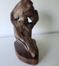 Hand-carved Venetian-style wooden mask - Image 2