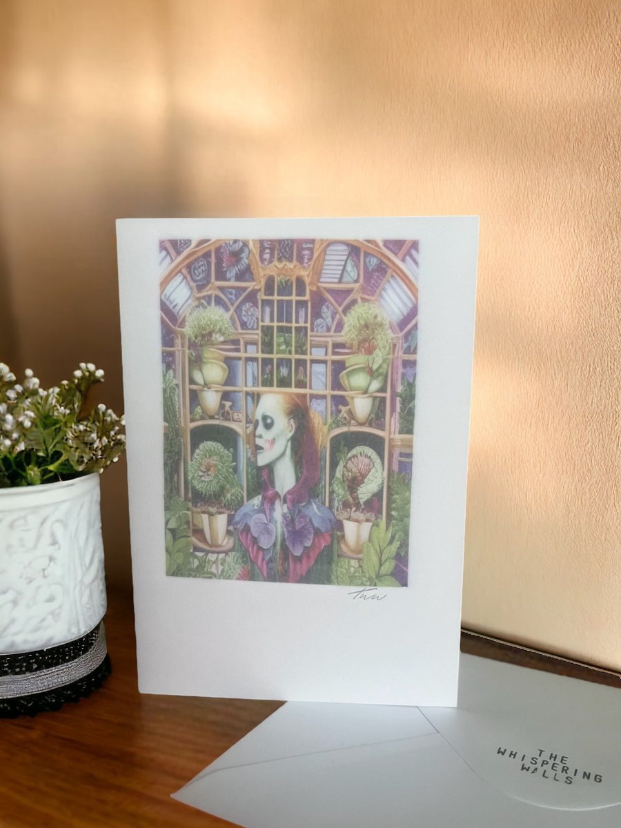 Small blank card- Greenfingers