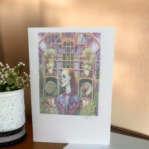 Small blank card- Greenfingers