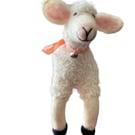 Needle felted lamb