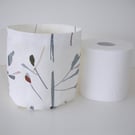 Toilet Roll Holder Loo Roll Storage Basket Bathroom Kitchen Grey Shampoo Tidy