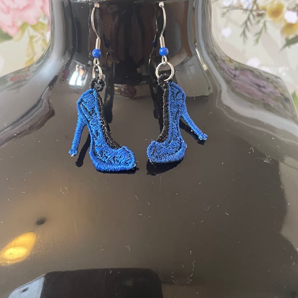 Handmade Free Standing Lace Earrings