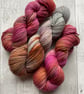 Hand dyed knitting yarn DK BFL Brandywine 100g - Image 5
