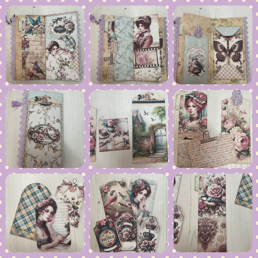 Folio - Sweet Memories Booklet by Carolee Crafts PB9 - 0013