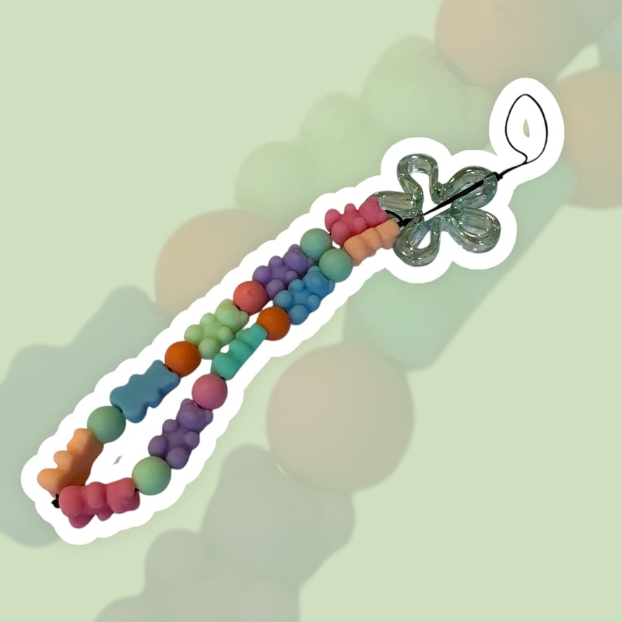 A Colourful Sweet Treat Phone Charm