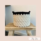 Handmade Crochet Basket Storage Basket Organisation