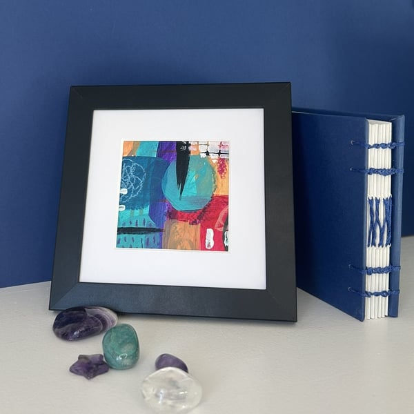 Mini Original Abstract Art Gift Box – Letterbox Friendly Art Gift