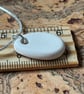 Handmade Ceramic Pendant,  One of a Kind Sterling Silver Eco Friendly Gifts. - Image 5