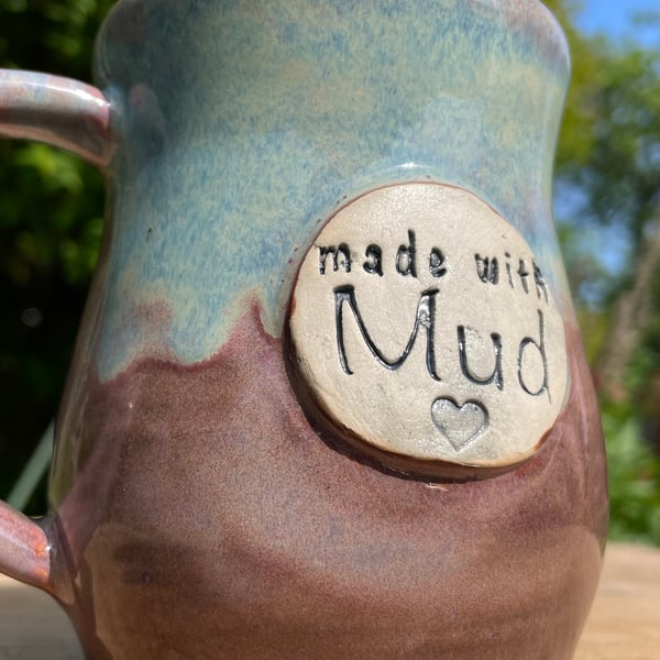 MadeWithMud Hand Thrown Stoneware Mug