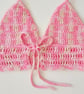 CROCHET PATTERN PDF Strawberry Ombre Bikini Top - Image 3