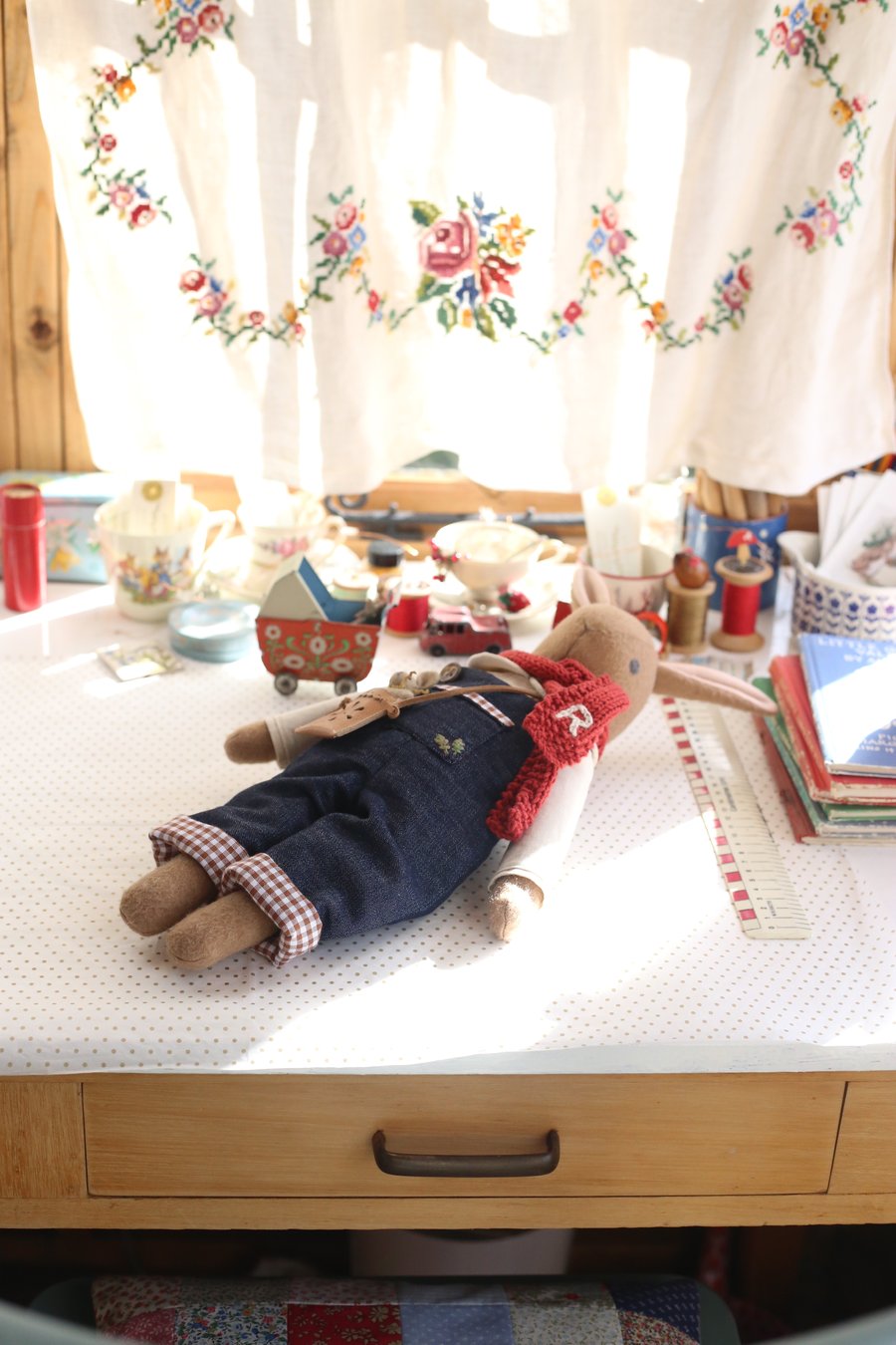 Reserved listing for Janice - Heirloom Boy Bunny