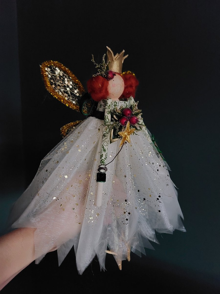Christmas fairy tree topper 