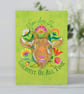 GOAT Greetings Card
