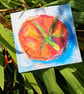 Abstract Tomato-Original piece - Image 3