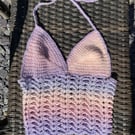 Crochet Halter Neck Top
