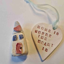 MINI HOUSE & HEART GIFT SET