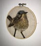 Song thrush needle felted bird picture  - Image 2