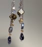 Fliss - Purple & Yellow Earrings  - Image 3