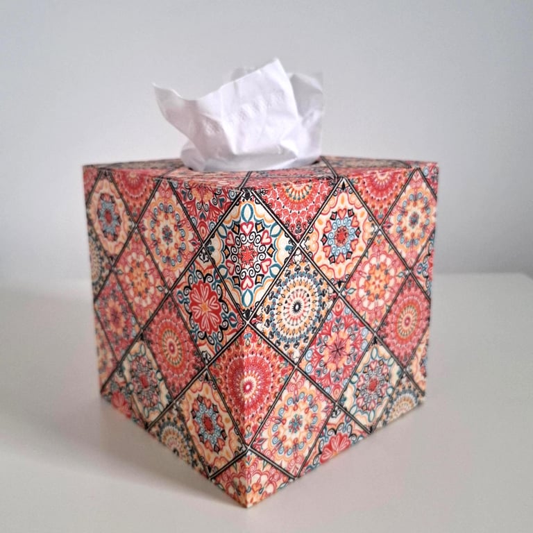 Wooden Tissue Box Cover