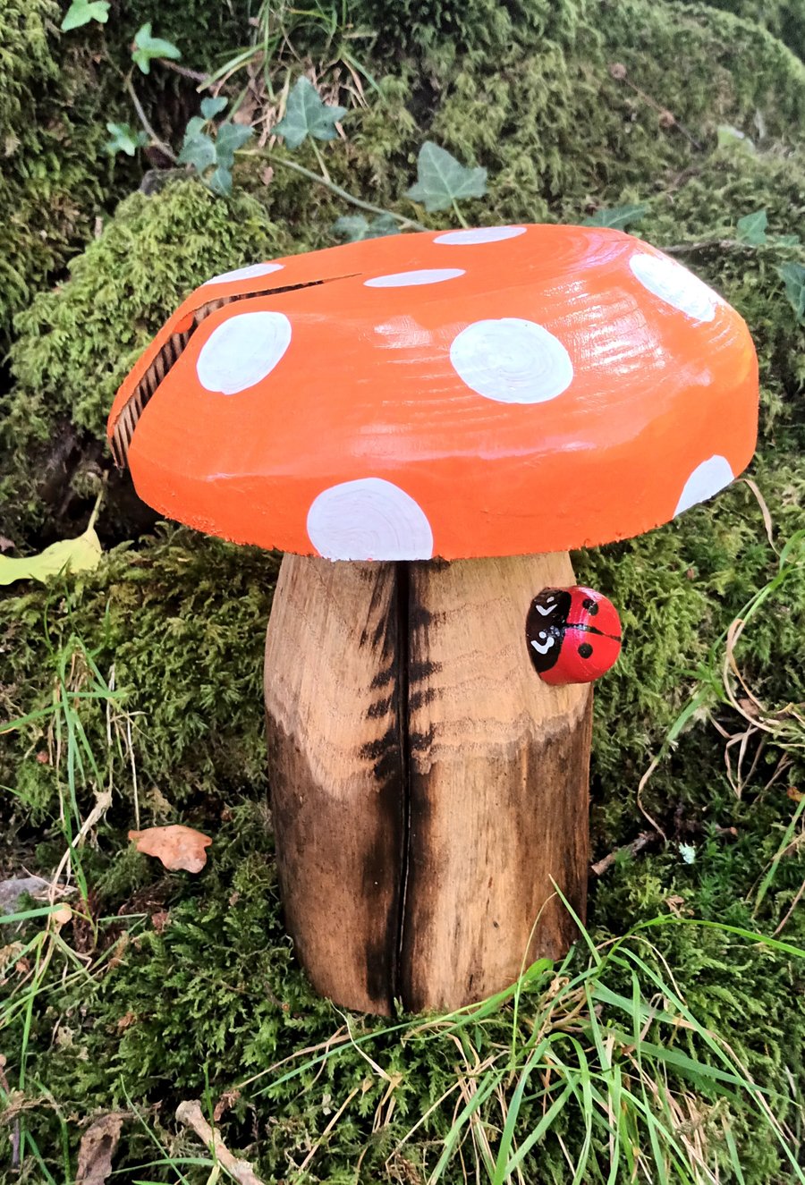 Orange Spotty Toadstool