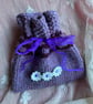 Hand knitted gift bag - Image 1