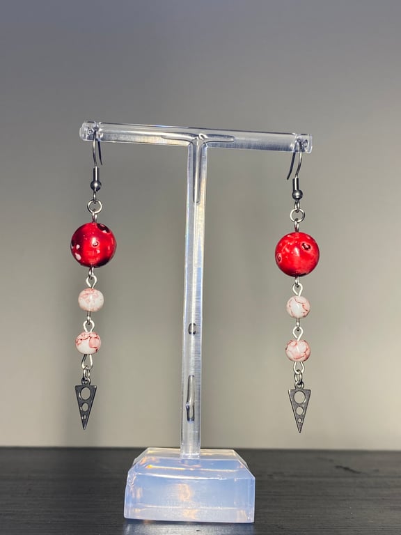 Silent Hill Pyramid Head Inspired Earrings 