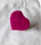 Handmade heart felt ring - Image 1