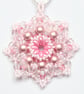 Large Star Pendant in Pastel Pink - Image 2