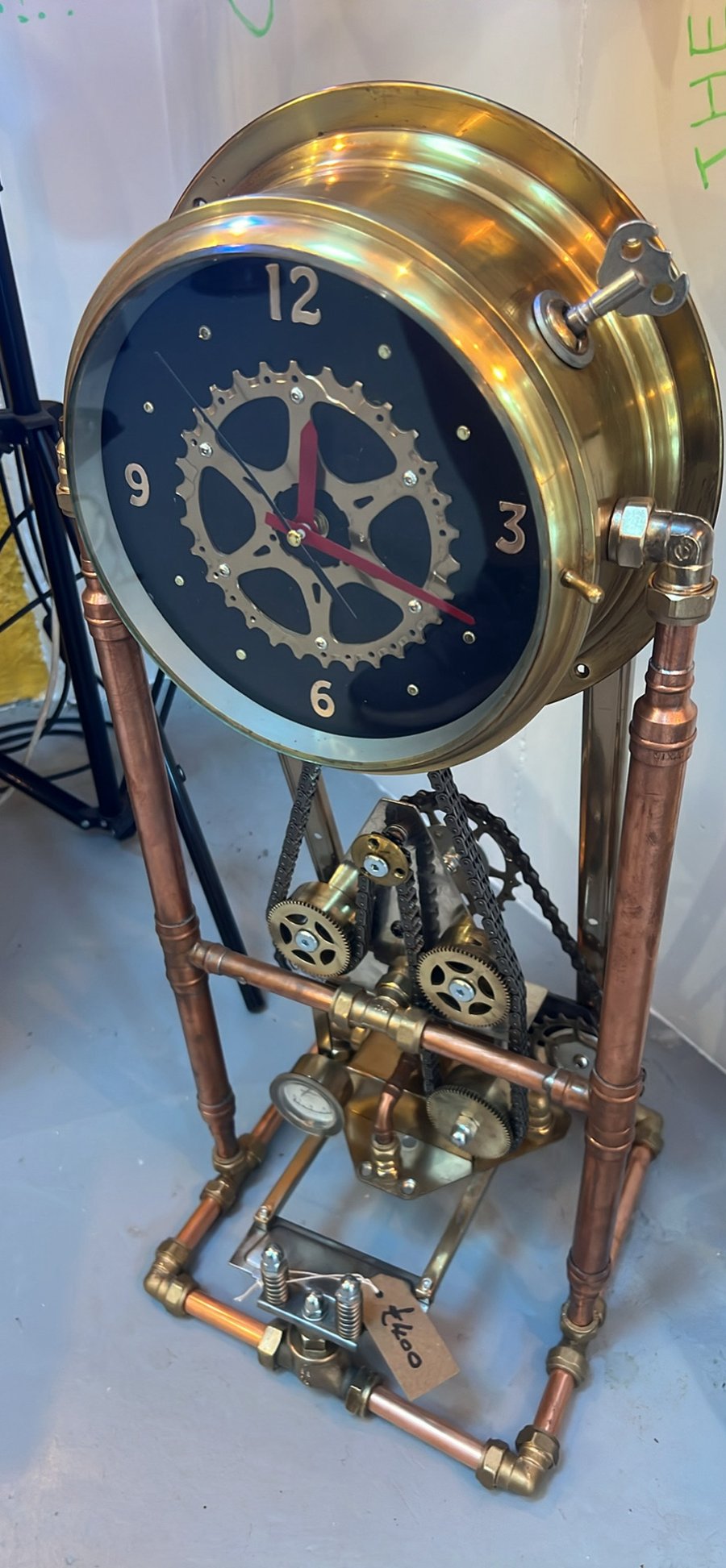 Unique Steam punk style clock