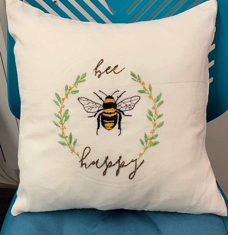 Bee Happy Cushion
