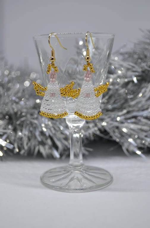 Angel Beadwork Earrings (2)