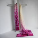 SUMMER SECONDS LIMITED EDITION SILK VISCOSE DEVORE VELVET SCARF