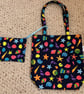 Shells Tote & purse set, Gift for a Child, Handmade in the UK
