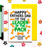 Funny Father’s Day Card From Dog For Dad, Grandad, Uncle,  Pet Dog Themed Card - Image 1