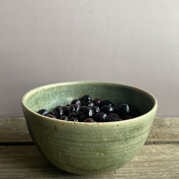 Rustic berry bowl