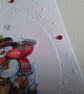 Christmas card. Decoupage Christmas card.  Ref 230 - Image 4
