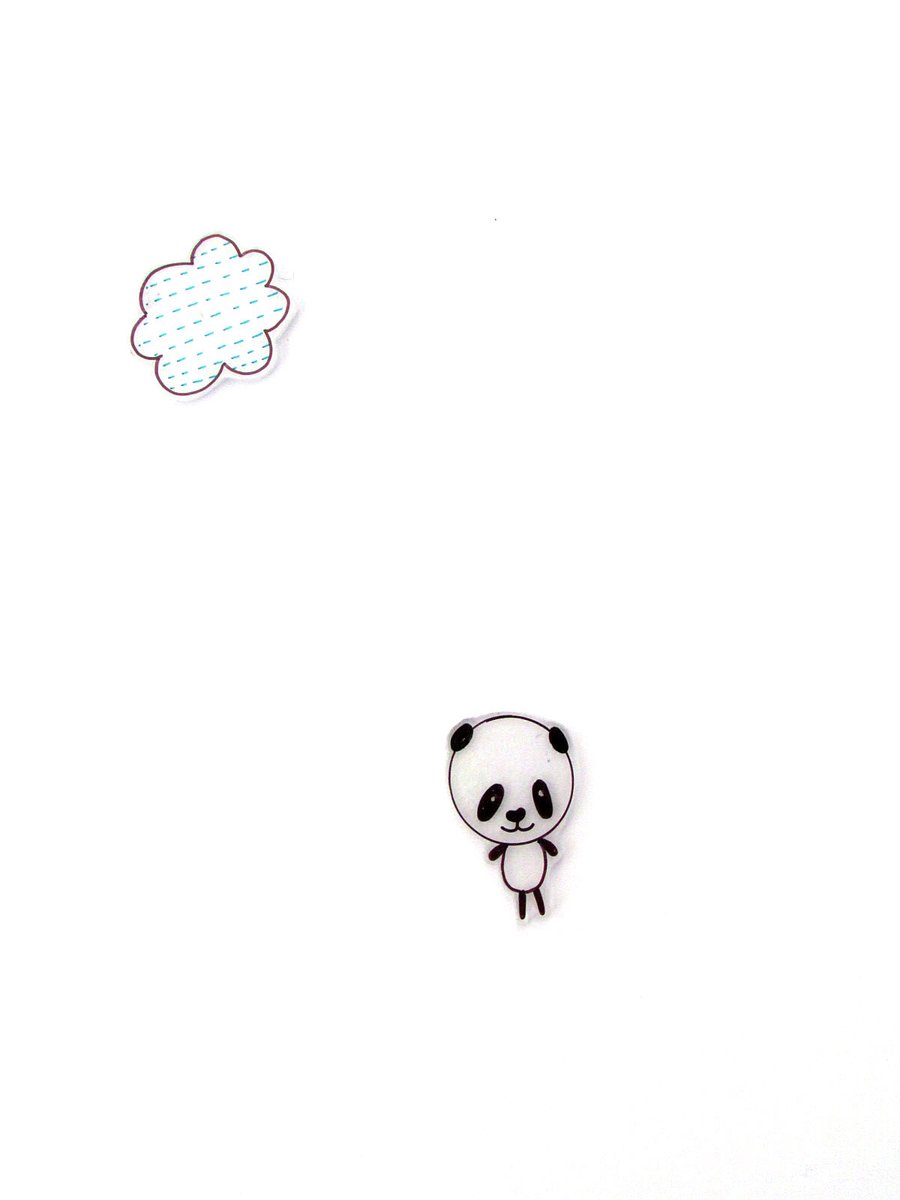 card - poppy panda