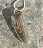 Freeform fordite pendant - Image 4