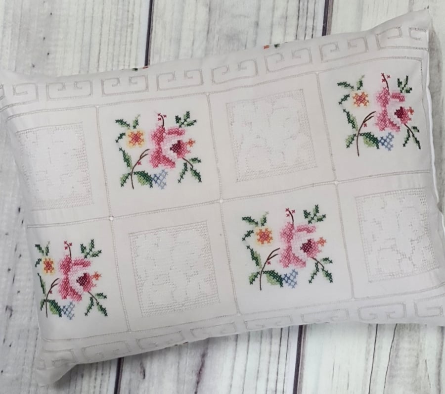 Vintage embroidery Cushion