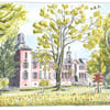 Schloss Kalkum - Limited Edition Print