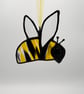 Stained Glass bee decoration- cute bumblebee gift - Image 6
