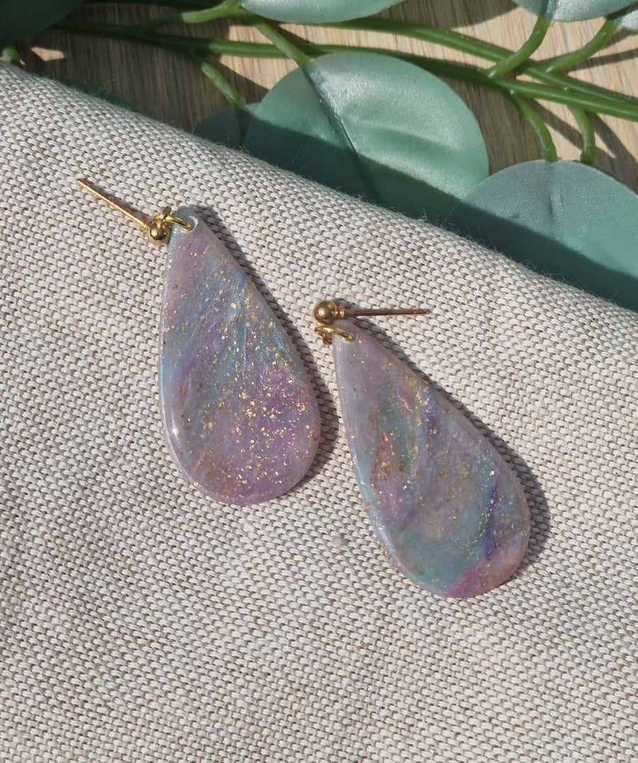 Polymer Clay Earrings: Pretty Pastels