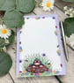 Notepad - A6 Recycled Paper Notepad - Mole In A Hole - Image 2
