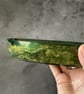 Resin Pen Holder - Green Desk Pen Rest - Office Accessory - Image 4