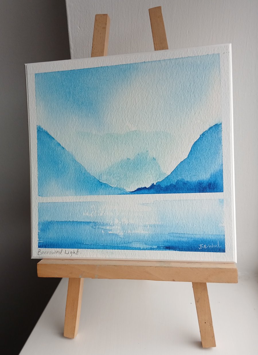 Borrowdale, Derwentwater  watercolour painting